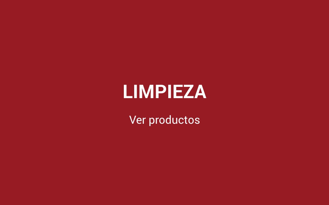 Productos de limpieza