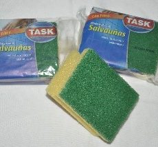 ESPONJA C/ SALVAUÑAS TASK