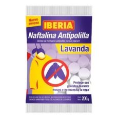 NAFTALINA PERF X 200 gr IBERIA-