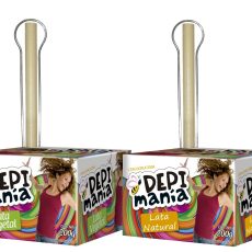 CERA EN LATA VEGETAL CON ESTUCHE x200Gr DEPIMANIA
