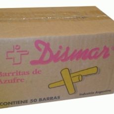 AZUFRE CAJA 50u c/separadores DISMAR-