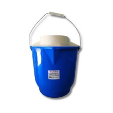BALDE REDONDO CON ESCURRIDOR x13L COLORES-