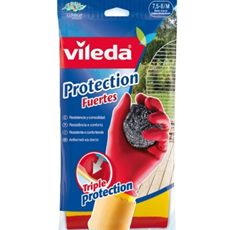 GUANTE FUERTE Mediano (rojo)  VILEDA