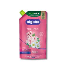 SHAMPOO DOY PACK MANZANA Y MAGNOLIA x300ml ALGABO