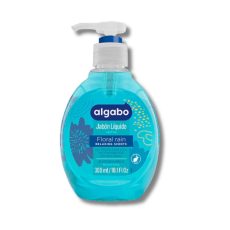 JABON LIQUIDO CON VALVULA FLORAL RAIN x300ml ALGABO