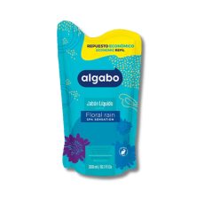 JABON LIQUIDO DOY PACK FLORAL RAIN x300ml ALGABO