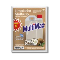 LIMPIADOR RINDE 5L COCO-VAINILLA MULTIMAX-