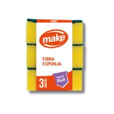 ESPONJA LISA PACK x3u MAKE-