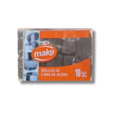 ROLLO LANA ACERO x10u MAKE-