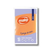 ESPONJA DE BAÑO CHICA RECTANGULAR MAKE-
