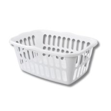 CANASTO ROPA RECTANGULAR CON ASAS x60cm DESEST PLAST-