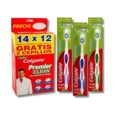 CEPILLO DENTAL PREMIER CLEAN 14x12 COLGATE