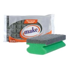 ESPONJA SUCIEDADES ADHERIDAS (Plateada) MAKE-