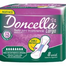 TOALLITA INCONTINENCIA MEDIUM X 8u (verde)