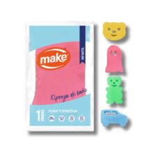 ESPONJA DE BAÑO INFANTIL MAKE-