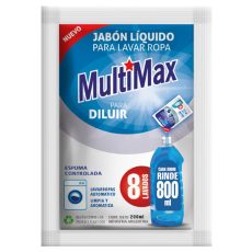JABON LIQ ROPA rinde 800ml MULTIMAX-