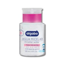 AGUA MICELAR CON DOSIFICADOR x120ml ALGABO