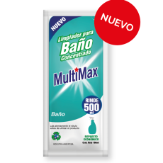 LIMPIADOR BAÑOS rinde 600ml MULTIMAX-