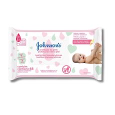 TOALLA HUMEDA PROTECCION PIEL x48u (rosa) JOHNSON