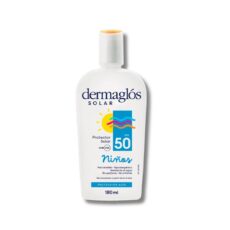 PROTECTOR SOLAR EMULSION NIÑOS FPS 50 x180ml DERMAGLOS