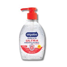 ALCOHOL EN GEL ULTRA CON VALVULA x250ml ALGABO