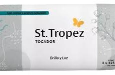 JABON ST TROPEZ BRILLO Y LUZ (BLANCO) 3x125GR