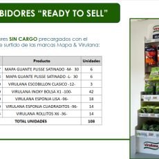 EXHIBIDOR VIRULANA "READY TO SELL"