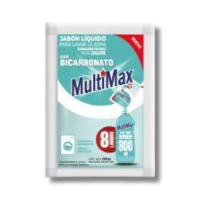 JABON LIQUIDO PARA ROPA CON BICARBONATO RINDE 800ml MULTIMAX-