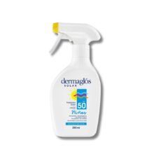 PROTECTOR SOLAR CON GATILLO NIÑOS FPS 50 x250ml DERMAGLOS